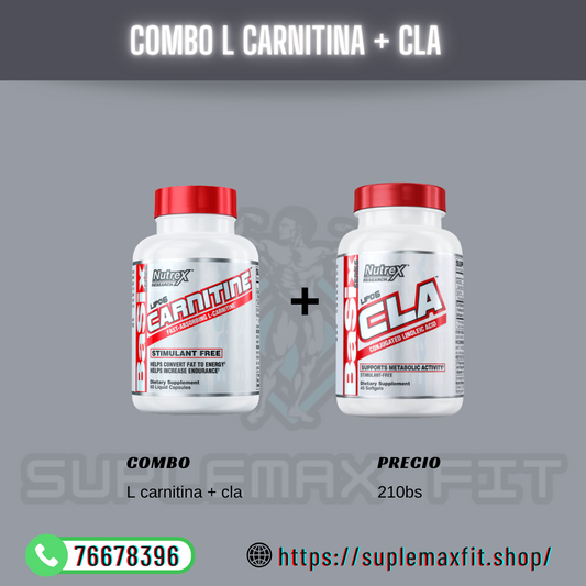 Combo L Carnitina + CLA
